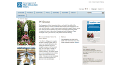 Desktop Screenshot of maria-immaculata.com